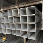 Light Zinc Coating 40g - 120g Pre Galvanized Square Steel Tube Q195 Q235 Q345