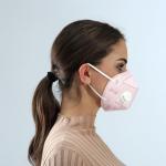 Anti Dust Folding FFP2 Mask , Non Woven Face Mask For Dust Protection