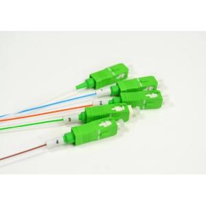 High Reliability 1x4 Fiber Optic Splitter 4 Way PLC PON 0.9mm ABS Box Compact