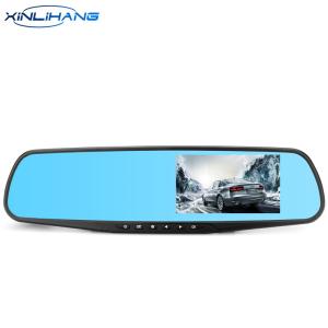 China 4.3&quot; Dual Lens Vehicle Blackbox DVR Full HD 1080P Driving Recorder factory