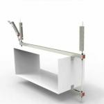 Adjustable Seismic Bracing Ductwork 1.95kg Galvanized Steel Anti Seismic Support