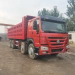 Used Dump Truck HOWO 375 8*4 Rhd, Used Right Hand Drive HOWO 371 12 Wheels