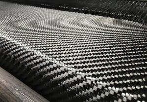 China 3k Plain Twill Composite Materials Carbon Fibre Cloth Roll Chemical Resistant factory