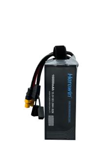 China Herewin Battery 14S 53.2V 16000mAh Soft Pack 25C LiPo Battery For Drones factory