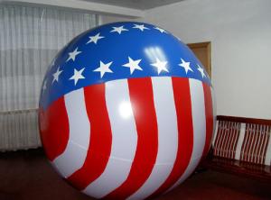 China inflatable pvc helium balloon on festival factory