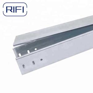 China Heavy Duty Electrical Cable Tray Solid Through Metal Cable Wiring System factory