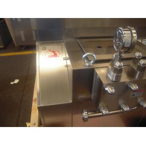 China Dairy Drink 100Mpa 500L/H Milk Homogenizer Machine on sale