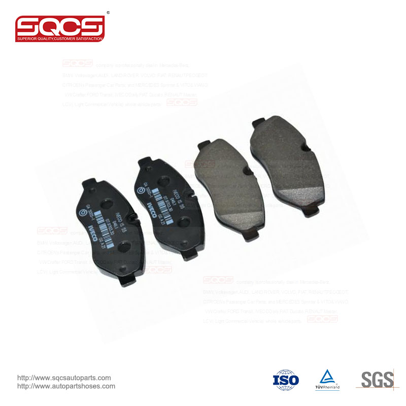Brake Pads 42555881 42561355 Ideal for Iveco DAILY 2006 M.Y. 35C10/C12/C15/C18 Repair