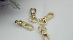 Unique design 3 color zinc alloy small 10 mm round eye bolt snap hooks with high