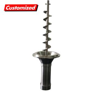 China Farms Customized Stainless Steel Auger Automatic Powder Filling Machine Screw Mixer factory