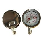 2 Inch 1.5 Inch Liquid Filled Fuel Pressure Gauge 0-100 Psi 1/8" Npt Adjustable