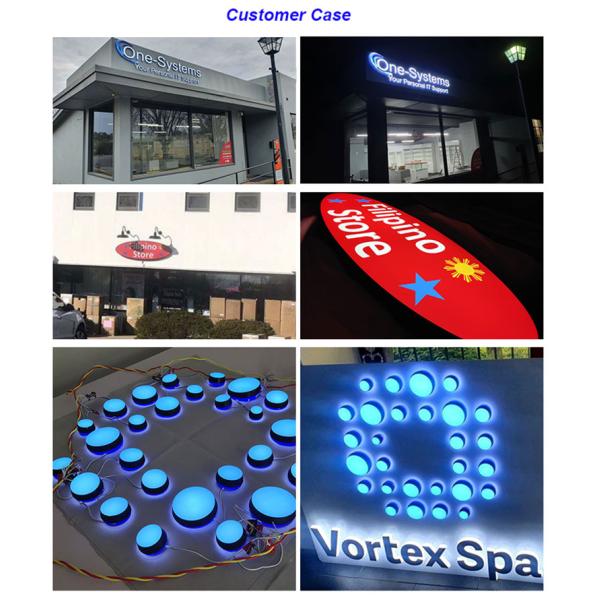 Retail Shop Name Sign Board Design Acrylic 3D LED Illuminated Letter Mobile Phone Cellphone Repair LED Sign