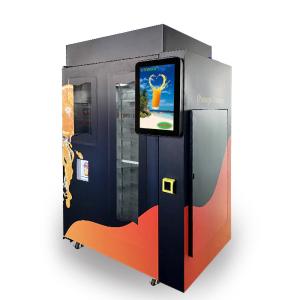 China CE 330ml  Cold Pressed Juice Soft Drink Vending Machine With Cleaning System on sale