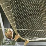 1mm Stainless Steel Cable Mesh Hole Size 7 × 7 7 × 19 1 × 19cm Strong Flexible