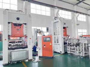 China Siemens 36~70 Pots Per Hour Automatic Aluminum Pot Making Machine Mistubushi PLC Control factory