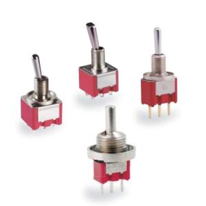 China Stainless Steel Housing Electrical Toggle Switches 1F Series 500V 500MΩ Min. Operating -30℃ To 85℃ factory
