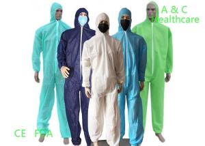 China Waterproof Disposable Patient Gown Short Sleeve PP SMS SMMS SMMMS Material factory