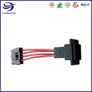 China Soldering Wire Harness with LAN Cable add 10mm Female 42816 Connectors factory