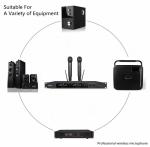 510-937MHz Two Channel Wireless Microphone System True Diversity