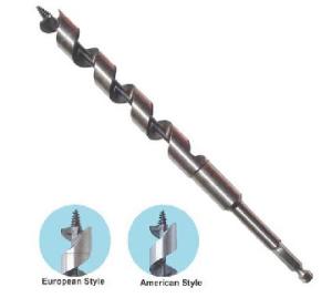 China SDS Plus Shank Wood Auger Bit , Bright Finished Wood Boring Drill Bits factory