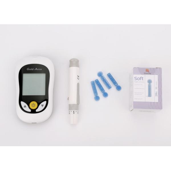 New Design Sugar Meter Blood Glucose Monitoring System Rapid Test Result Tiny