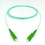 Ftth 1.6mm 1M Length Optic Fiber Patch Cord Aqua Blue Cable Jumper