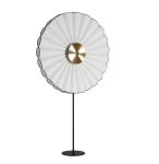 600*1630mm Fabric Material White / Blue Color Bedside Table Lamp