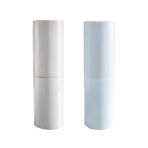China Modern Design 15g Color Customized Matte PET Material Powder Spray Bottle New Cosmetics Packaging factory