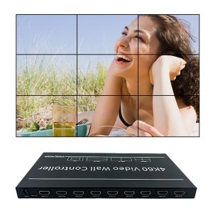 4K 3x3 4x2 Video Wall Controller with DP1.2 Input and CEC & Web Control for