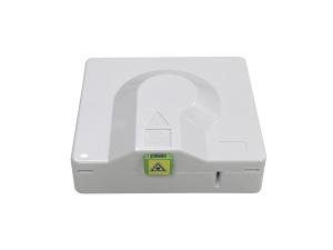 China FTTH SC Invisible Fiber Optic Wall Outlet Transparent 900um G657A G657B3 40Meter factory