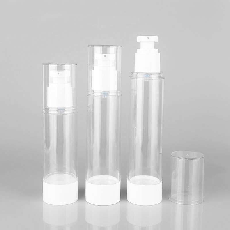 1 Oz Airless Pump Bottles 15ml 30ml 50ml Airless Pump Cosmetic Bottle