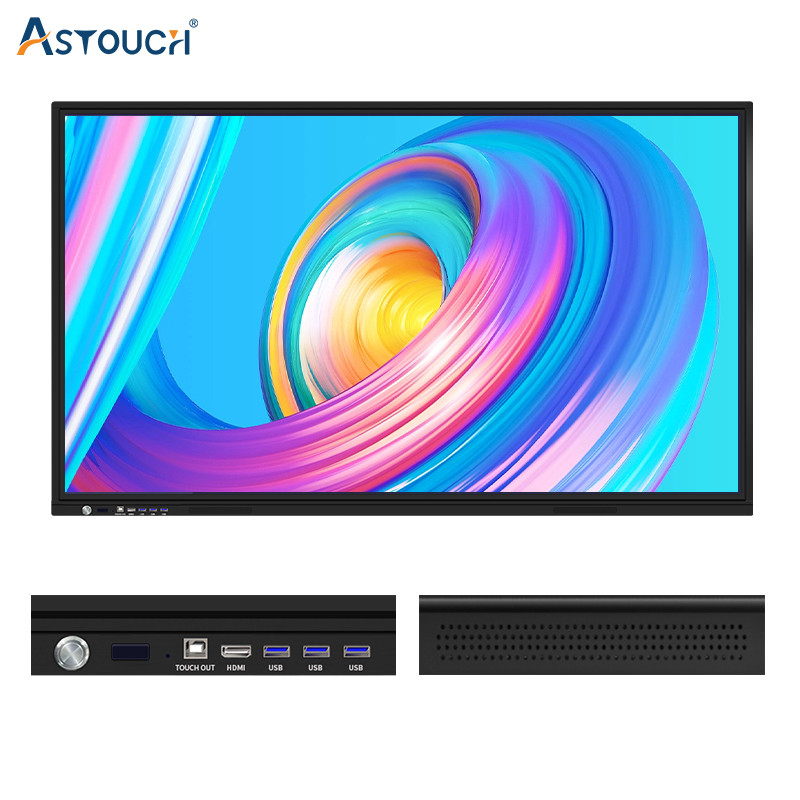 4K 75 Inch Interactive Smart Board For Education Commercial Meeting