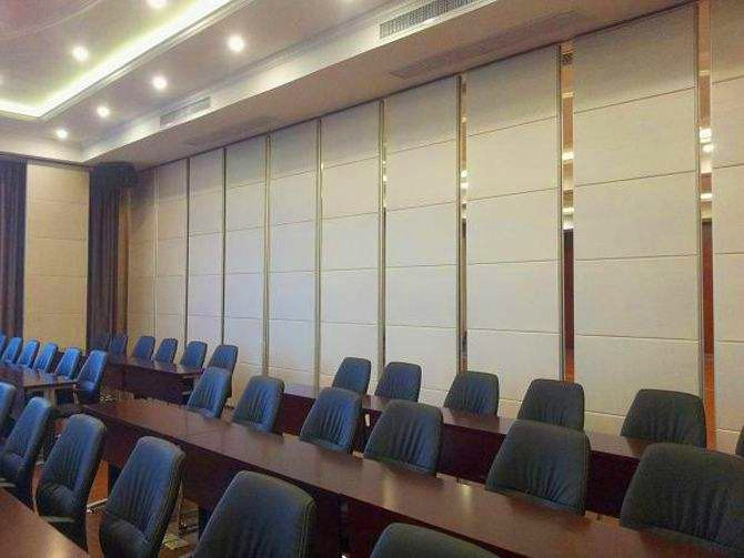 Aluminum Profile Decorative Acoustic Partition Wall Water - Proof Space Saving