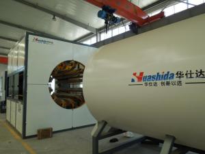 China HDPE Pipe Extrusion Line Plastic Pipe Extruder HDPE Solid Wall Pipe Extrusion Line 75-250mm factory