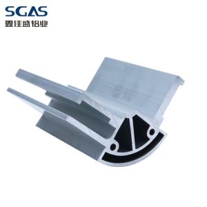 China Customized Aluminium Profile Anodizing Sandblasting Aluminum Extrusion Suppliers factory