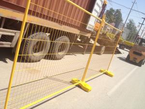 China Hot Dipped Galvanized Temporary Fence Mesh For Events / Sports 2100mm X 2400mm factory