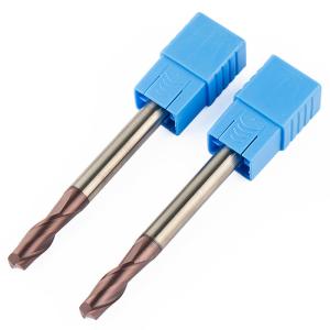 China Tungsten Carbide Long Shank End Mills 8mm Square For Steel factory