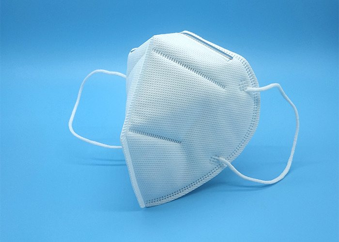 Adjustable Nose Clip Anti Pollution Mask N95 Low Respiratory Resistance