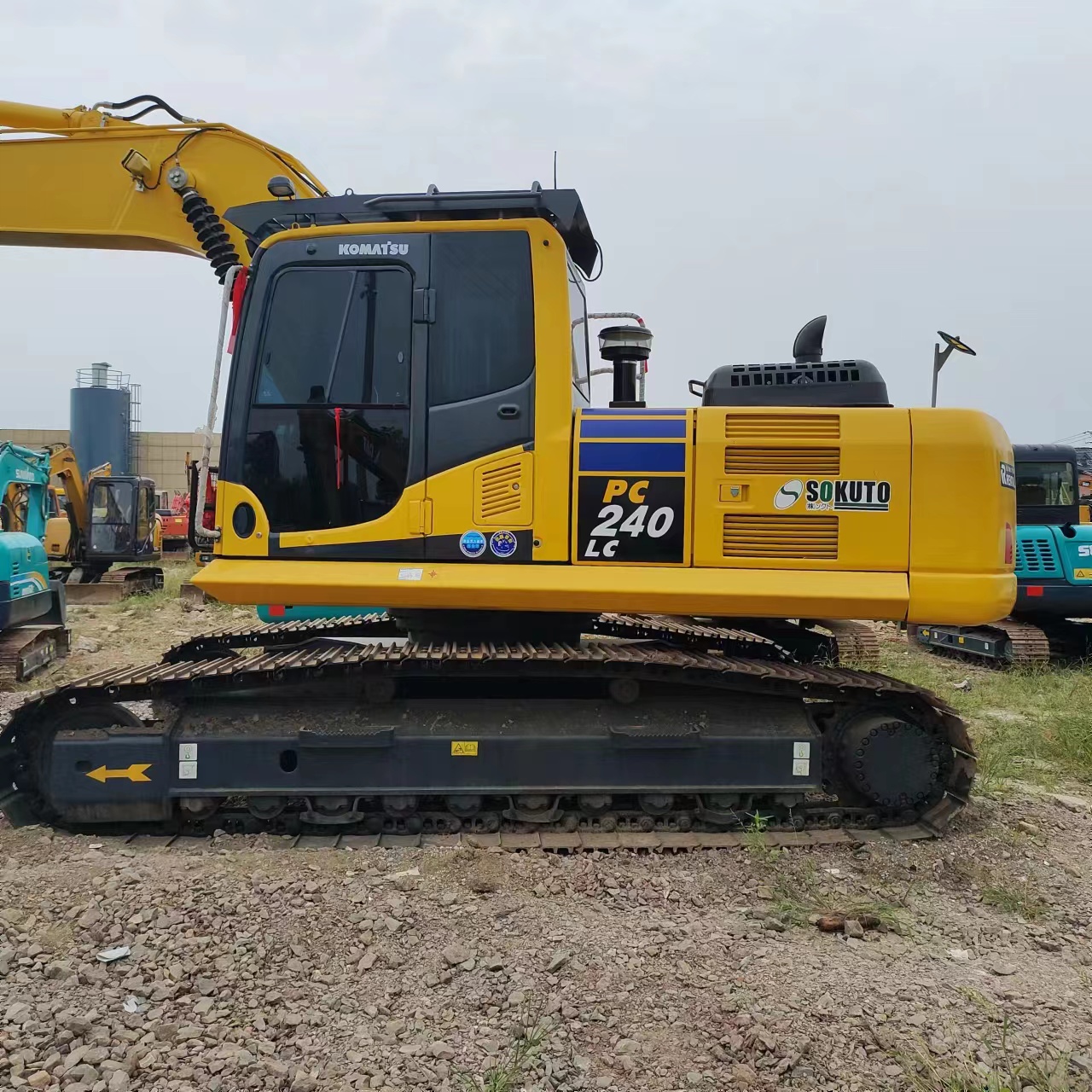 Heavy Construction PC240 24T Komatsu Excavator for Various Working Environments