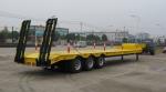 Low Loader/Lowbed/ Lowboy Transport Truck Semi Trailer for Excavator Transport