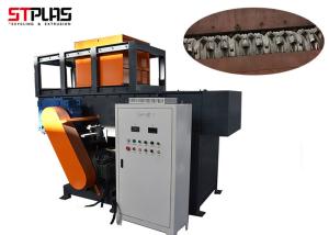 China Single Shaft Wood Pallet Plastic Recycling Machine Mini Plastic Shredder factory