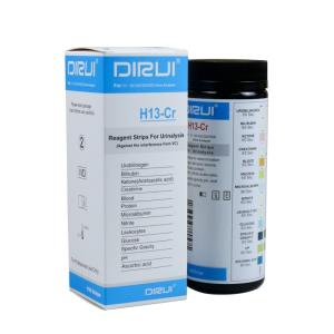 China Medical Diagnostic Urine Analysis Test Strips ISO Urinalysis Reagent Strips factory