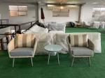 5 Years Frame Modern Design Poly Rattan Outdoor Lounge Garden Sofa Waterproof
