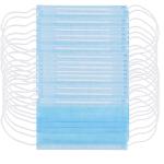 Earloop Disposable Non Woven Face Mask Fliud Resistant High Breath ability