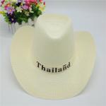 Summer hat men's western big cowboy hat knitted hat advertising hat hood 58cm