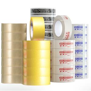 Private label, recyclable sustainable Custom Printed Clear Plastic Wrap Tapes