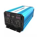 Black 12V 1000W Modified Sine Wave Inverter For Vehicle