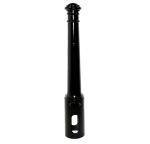 Street Furniture Fixed Cast iron Cannon Bollards Sand Blasting Powder Coating