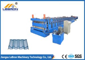 China Building Material Roofing Sheet Roll Forming Machine Double Deck 0.3-0.8mm Thickness factory
