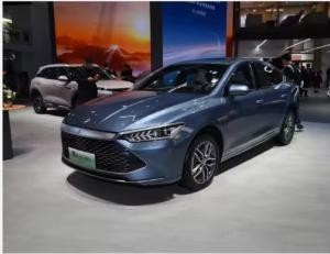 China 2024 BYD Qin Plus Dm-i Hybrid EV Adult Vehicles 55km 120km 4 Wheel 5 Seats factory
